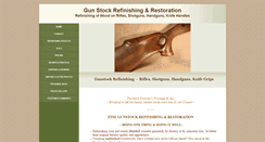 Desktop Screenshot of finegunstockrefinishing.com