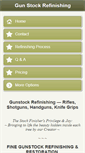 Mobile Screenshot of finegunstockrefinishing.com